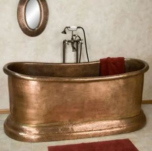 <b>Bath</b> Tub Modern Shined Double Slipper Budget-Friendly Bathroom Modern Shined Double Slipper Budget-Friendly Bathroom - Product Image 2