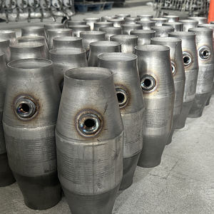 Convertidor catalítico automático de 2,5 pulgadas, 3 pulgadas, Universal, alto rendimiento de flujo, sustrato metálico de panal, catalizador de coche de tres vías, 200CPSI 300CPSI - Product Image 5