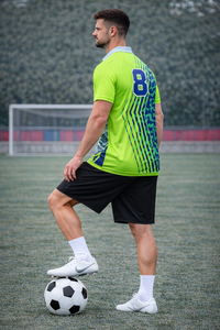 เสื้อยืดกีฬาผู้ชาย SHH 2026 ผ้าคอตตอน/โพลีเอสเตอร์ ระบายอากาศได้ดี สำหรับฤดูใบไม้ร่วง พิมพ์ลายตามสั่ง ออกแบบเองได้ ขายส่งจำนวนมาก - Product Image 4