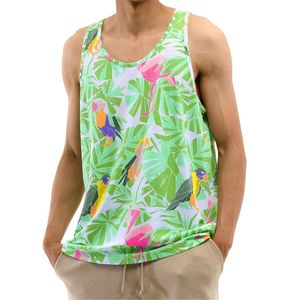 Débardeur de sport respirant et à séchage rapide pour hommes, personnalisable en gros, idéal pour la gym et le fitness, sans manches, avec sublimation - Product Image 2