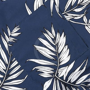 Camiseta Hawaiana de Color Personalizado, Transpirable, Ecológica, 100% Algodón, Manga Corta, Corte Regular, para Hombre - Product Image 6