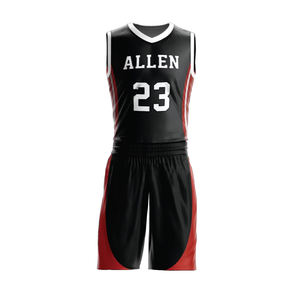 Conjuntos de Uniformes de Baloncesto Transpirables - 100% Poliéster, Colores Personalizables, Logotipo, Diseño Profesional, Secado Rápido, Mejor Precio - Product Image 1