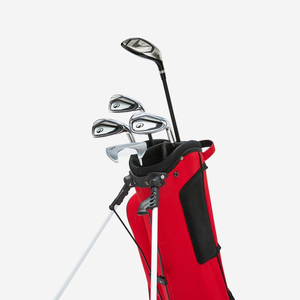 Premium Quality Genuine Leather Waterproof <b>Golf</b> Cart Bag Multiple Storage Pockets <b>Golf</b> Club Organizer Custom Branding OEM - Product Image 3