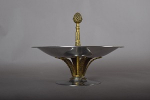 Bol décoratif élégant pour centre de table, idéal pour servir des fruits frais et secs lors de réceptions et événements, vente en gros depuis l'Inde. - Product Image 2