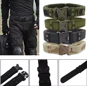 Cinturón de Camuflaje para Hombre – Cinturón Utilitario Resistente de Lona y EVA - Product Image 6