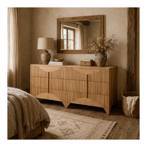 High Quality HAVASU Collection Dresser <b>Drawers</b> Wooden Bedroom Furniture Sustainable Made In Vietnam Factory - Product Image 1