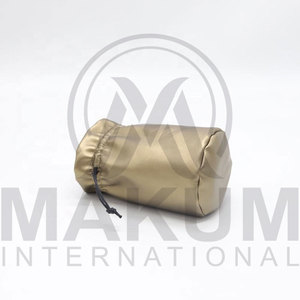 Sac à dés en cuir PU et cuir véritable avec cordon de serrage et pochette de rangement pour dés et accessoires - Product Image 5