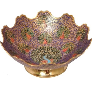 Tazón para Servir Frutas de Diseño Artesanal, Tazón de Metal para Servir Alimentos Hecho a Medida, Tazón de Metal Decorativo Curvado a Mano para Servir Alimentos - Product Image 6