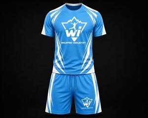 Uniforme de football léger et respirant à manches courtes, nouveau design personnalisable, design de haute qualité, vêtements de sport, uniforme de football pour hommes - Product Image 3