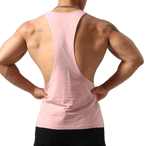 <b>Mens</b> Muscle Top Quick Dry Athletic Training Tank Soft Stretch <b>Gym</b> <b>Vest</b> Custom Sportswear OEM ODM Factory Supplier <b>Men</b> Muscle Top - Product Image 3