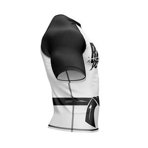 Camiseta de Compresión Personalizada de Manga Larga Antibacteriana para Hombre, Rashguard de BJJ, MMA, Jiu Jitsu, Grappling, Spandex/Poliéster - Product Image 5