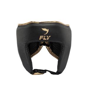 Open Face Professional Boxing <b>Training</b> Gear Top Selling Customized Genuine Leather Fly <b>Head</b> Guard Face Protection <b>Head</b> Gear - Product Image 5