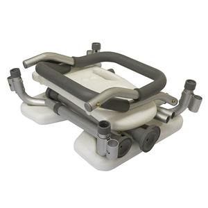 Silla de baño plegable higiénica para ancianos de fábrica de Taiwán con reposabrazos para seguridad en el baño - Product Image 4