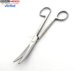 ชุดกรรไกรผ่าตัด 2 ชิ้น ขนาด 6.75 นิ้ว แบบตรงและโค้ง ยาว หนา แข็งแรง แม่นยำ ใช้งานด้วยมือ ได้รับการรับรองมาตรฐาน CE ระดับ I ผลิตด้วยวัสดุคุณภาพพรีเมียม - Product Image 6