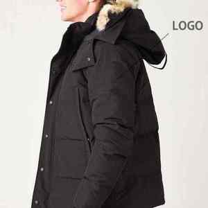 Veste matelassée de haute qualité pour homme, vêtement décontracté pour homme, manteau d'hiver, col montant, veste matelassée épaisse et isolante, style tendance - Product Image 3