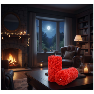 Bouquet de bougies décoratives pour la maison, mariages, Noël, Pâques, anniversaires et Saint-Valentin - Product Image 3