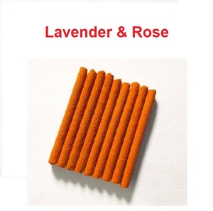 Bâtons d'encens naturel lavande et rose Dhoop approvisionnement en gros au meilleur prix (orange) - Product Image 1