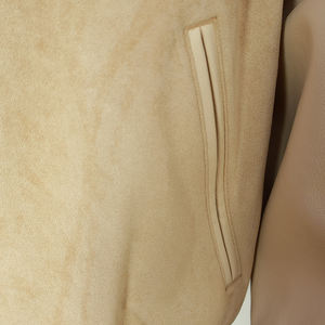 Men's Satin Thick Varsity <b>Jacket</b> Plus Size Streetwear Embroidery Logo Casual Baseball Vintage Down Button Varsity <b>jacket</b> for men - Product Image 2