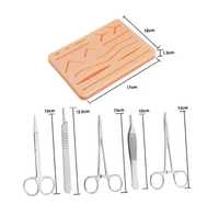 Kit chirurgical pour étudiants en médecine, modèle anatomique en PVC et silicone, durable, haute qualité, taille et couleur personnalisées, OEM, hôpital