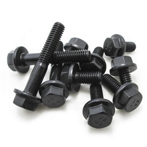 スチール製六角ヘッドm8 m14 SCM435 10.9ブラックフランジボルト - Product Image 4