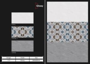 กระเบื้องพอร์ซเลนเคลือบเงาคุณภาพพรีเมียม ขนาด 30x60 ซม. ให้พื้นผิวสวยงามโดดเด่นและโครงสร้างแข็งแรงทนทานสำหรับการใช้งานในชีวิตประจำวัน - Product Image 3