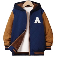 Blouson universitaire d'hiver personnalisé OEM avec logo brodé pour hommes et femmes, en laine fine/soie, avec patchs en chenille et col montant à lettres