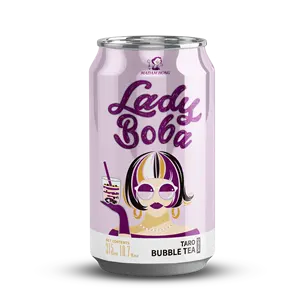 Lady Boba 315ミリリットルインスタント里芋バブルミルク茶飲料でMIT Taiwan