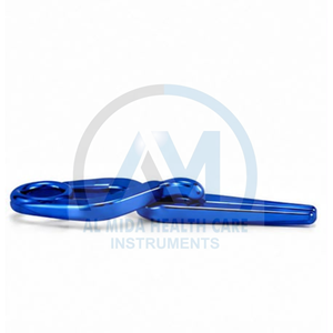 Al Mida Healthcare Surgical Clamp 60mm Length Loop Diameter Stainless Steel Manual <b>Instrument</b> Vascular Surgery CE Certified - Product Image 4
