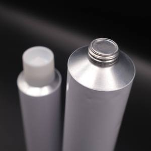 50ml-100ml <b>Matte</b>/Polish Surface Sustainable Aluminum Hair Color Tubes GREEN PACKAGING Custom Logo Manufacturer in Vietnam - Product Image 2