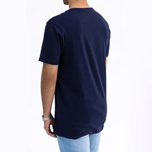 T-shirt OEM pour homme, coupe ample, 100% coton, à épaules tombantes, style Hip Hop, Fitness, grande taille, personnalisable - Product Image 6