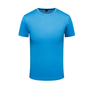 เสื้อยืดวิ่งผ้าโพลีเอสเตอร์ถัก 100% ระบายอากาศ แห้งเร็ว นุ่มสบาย สำหรับผู้ชายและผู้หญิง รับผลิตตามสั่งพร้อมสกรีนโลโก้ ขายส่ง DDP - Product Image 6