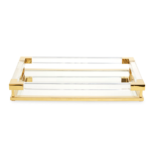 Bandeja de Servir de Cristal Hecha a Mano, Moderna y de Primera Calidad, con Múltiples Compartimentos, para Presentación de Alimentos, Bebidas y Aperitivos, para el Hogar, la Cocina y la Mesa del Comedor - Product Image 2