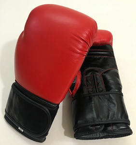 Guantes de boxeo de cuero puro con logotipo personalizado de alta calidad a precio mayorista RTS, guantes profesionales para entrenamiento y sparring AS-BG-4805 - Product Image 5