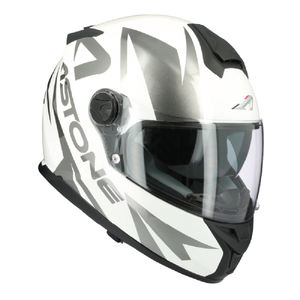 หมวกกันน็อค ASTONE HELMETS แบบเต็มใบ รุ่น GT800 EVO SKYLINE สีขาว/ดำเงา ซับในโพลีเอสเตอร์ ไซส์ XS-XXL ผลิตในประเทศจีน - Product Image 3