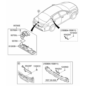 Optima Nuevas Piezas y Accesorios para Autos y Camiones 95760D4101 - Product Image 2