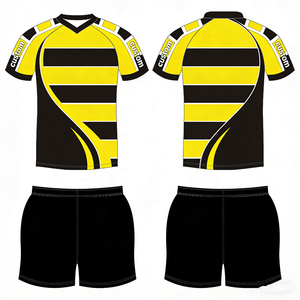 Servicio de Diseño Personalizado, Uniforme de Rugby para Hombre de Talla Grande, Sublimación, Servicio OEM al por Mayor, Secado Rápido, Transpirable, Rugby, Fútbol - Product Image 4