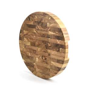 Planche à découper en bois - Pliable, écologique, lavable au lave-vaisselle, pour les scénarios de cuisine et la découpe de fruits/pain/fromage - Product Image 4