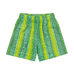 Pantalones Cortos de Malla Sólida de Calidad Perfecta para Hombre, Cintura Elástica Personalizada, Sublimados, Transpirables, de Secado Rápido, Tallas Grandes - Product Image 2