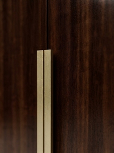 Modern Wooden Wardrobe Storage Cabinet Brown Bedroom Closet <b>Armoire</b> Custom Home Furniture - Product Image 3