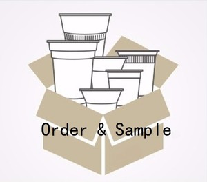 Gobelets et bols en plastique jetables See-Box PP, jusqu'à six couleurs, origine Taïwan, pour commandes et échantillons - Product Image 1