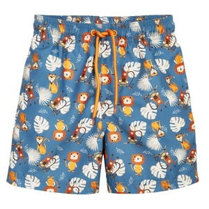 Shorts de bain pour garçons de haute qualité, personnalisables, à séchage rapide, respirants, anti-UV, avec cordon de serrage - Product Image 5