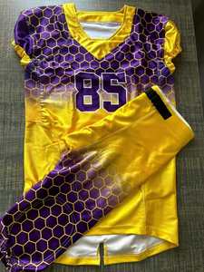 Maillot de football américain Peyton Manning orange, qualité supérieure, brodé, prêt à être expédié - Product Image 4