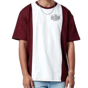 T-shirts surdimensionnés personnalisés en coton lourd à col rond pour hommes, style streetwear, fabriqués au Pakistan, T-shirts pour hommes - Product Image 1