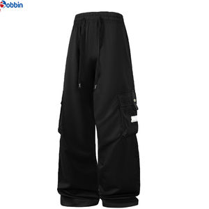 Top Trending Men's <b>Winter</b> Sport Pants Customized Mid New Style Lightweight Men's Casual Cargo Pants Elastic Waist Loose Wide Leg - Product Image 2