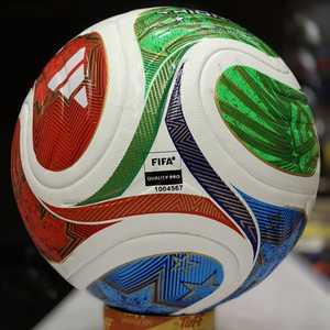 Ballon de football officiel 2026, 100 % PU, thermosoudé, design 6 panneaux, chambre à air en butyl, taille 5, 410 g, États-Unis Canada - Product Image 4