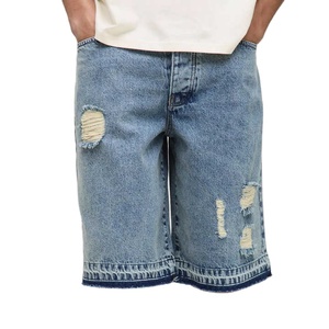 Fashionable Summer Clothes for <b>Men</b> Wholesale <b>Jean</b> Shorts New Design <b>Men's</b> Casual Wear Shorts <b>Jeans</b> Wholesale Price With Custom - Product Image 1