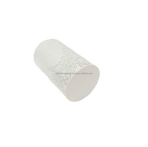 Golden Metal Hollow <b>Mini</b> Candle Lantern Candle Holder with Glass for Table Home Decor Artwork - Product Image 3