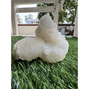 Natural White Stilbite <b>Crystal</b> <b>Cluster</b> Mineral Specimen for Interior Decor Home Display and Bulk Supply - Product Image 2
