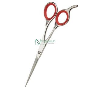 Ciseaux de coiffure Super Cut Maroon avec manche fantaisie, lames en acier inoxydable durables et affûtées pour la beauté - Product Image 5