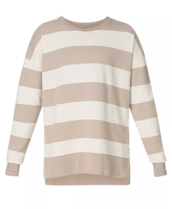 Sweat-shirts à capuche en molleton pour femmes, col rond, avec logo personnalisé, pull à capuche oversize pour femmes - Product Image 1
